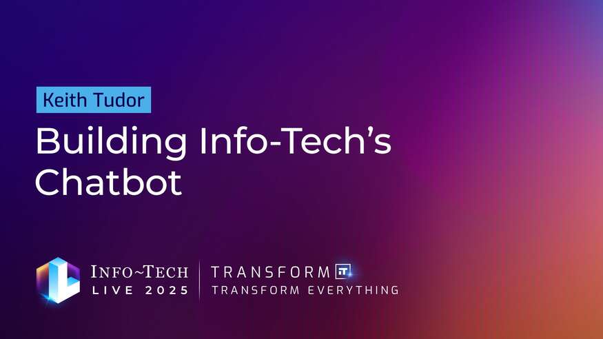 Building Info-Tech’s Chatbot visualization