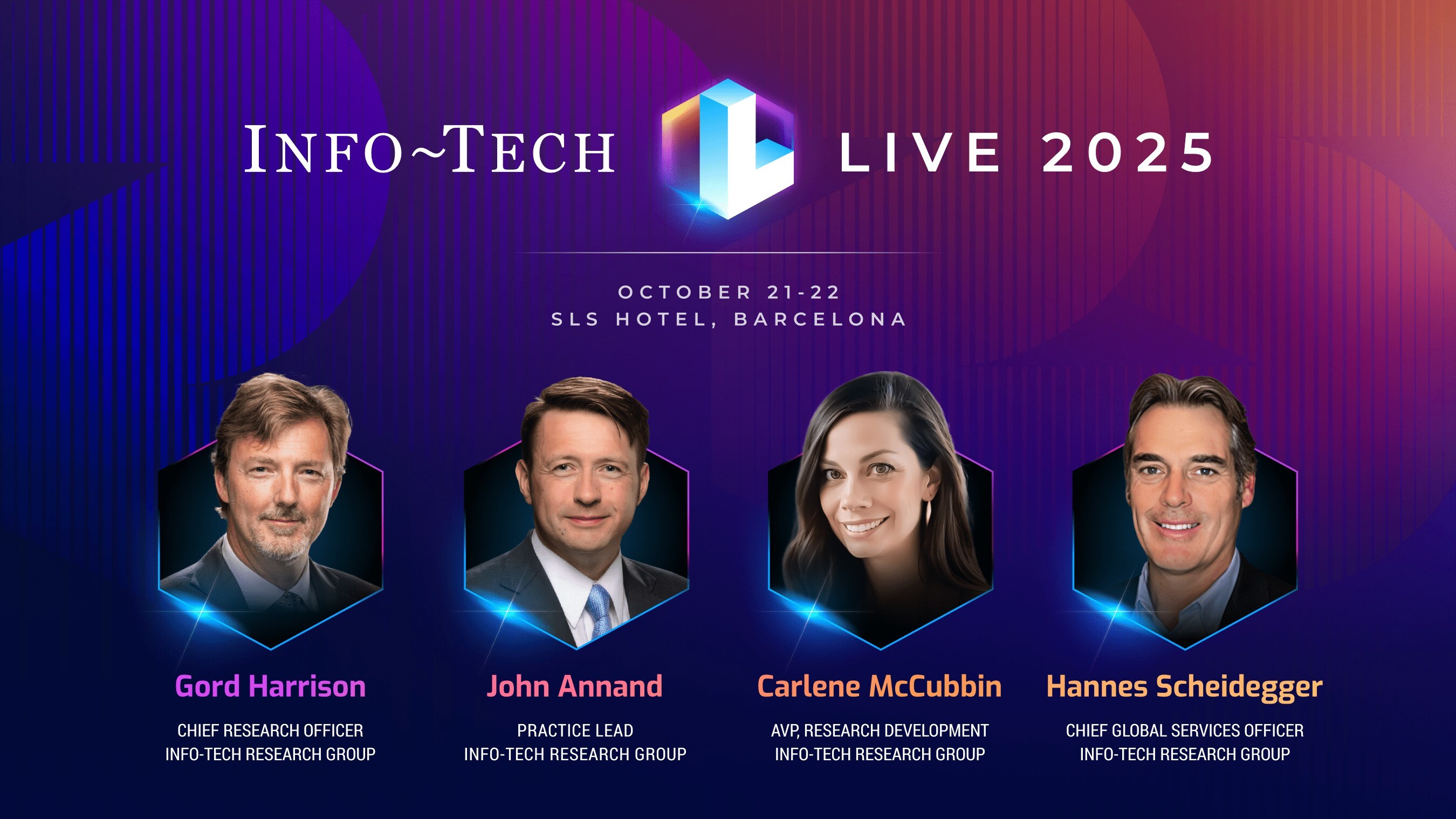 thumbnail for Info-Tech LIVE 2025 in Barcelona Announces Speakers on Exponential IT, Leadership Development, and Core IT Excellence