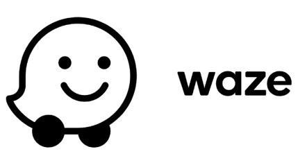 Logo for Waze.
